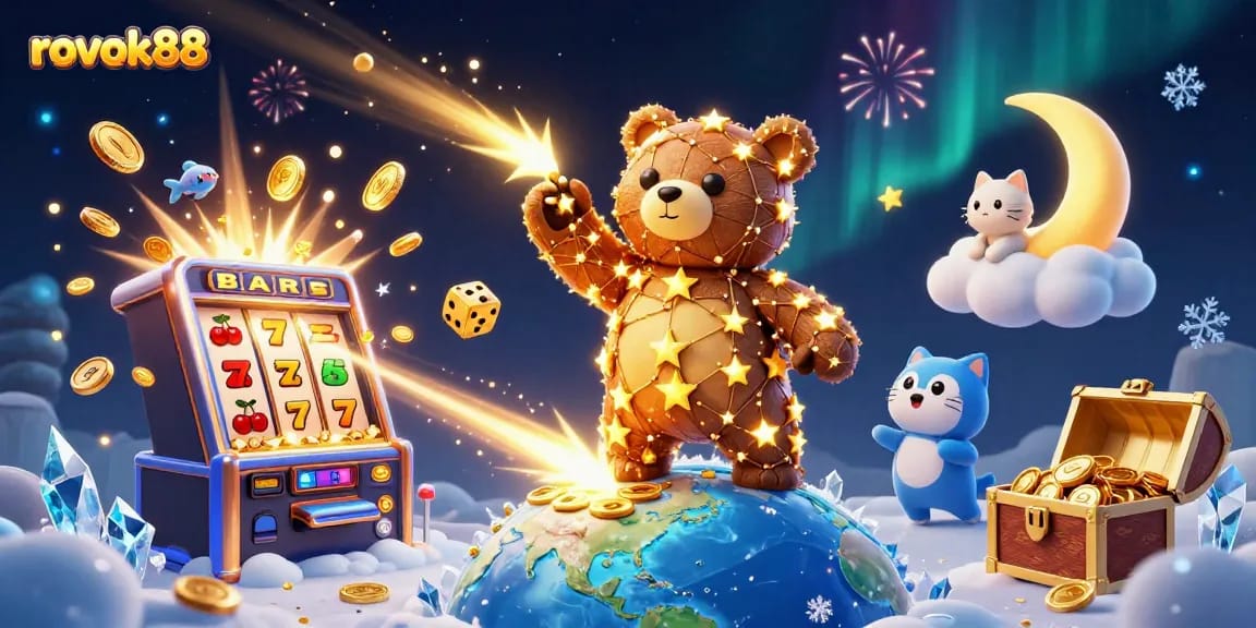 Experience excitement with rokok88's vibrant online casino scene featuring dynamic game visuals.