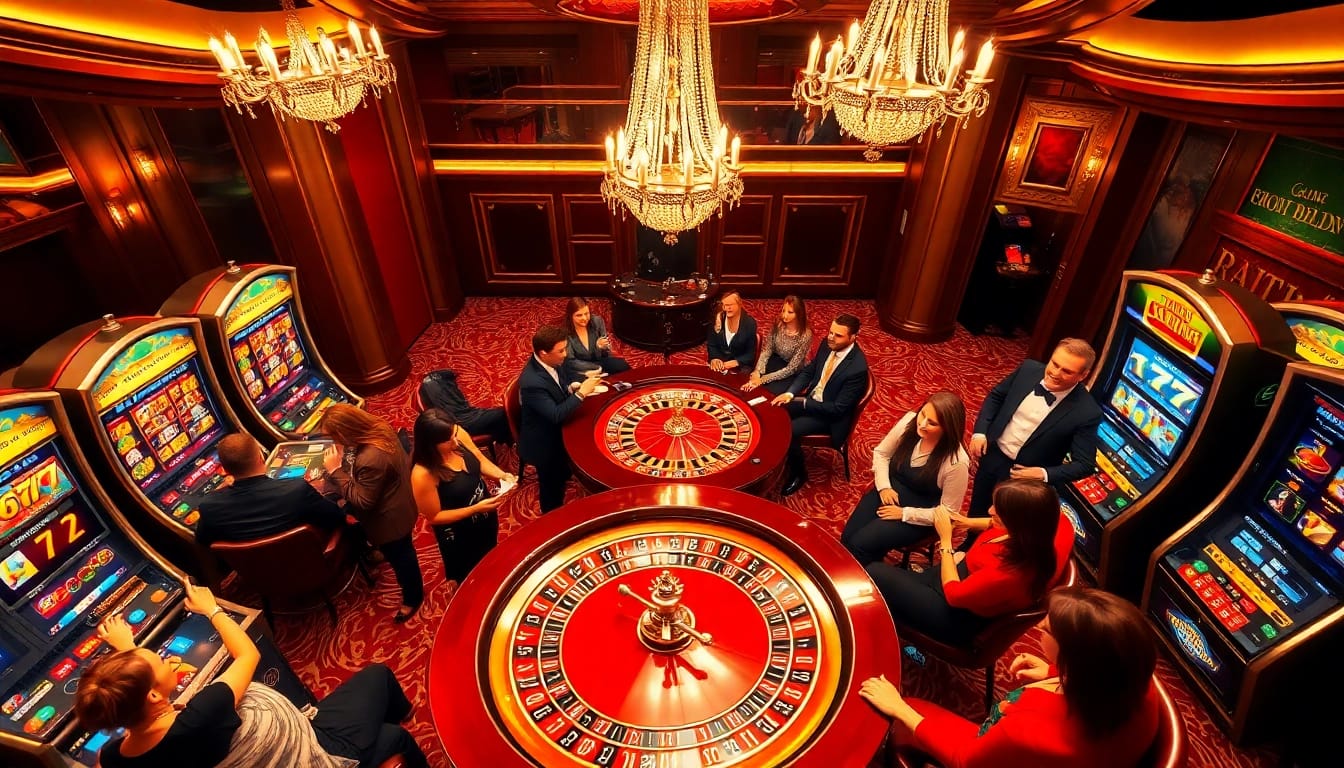 Players experience the excitement of 7hh casino games, focusing on roulette and slots.