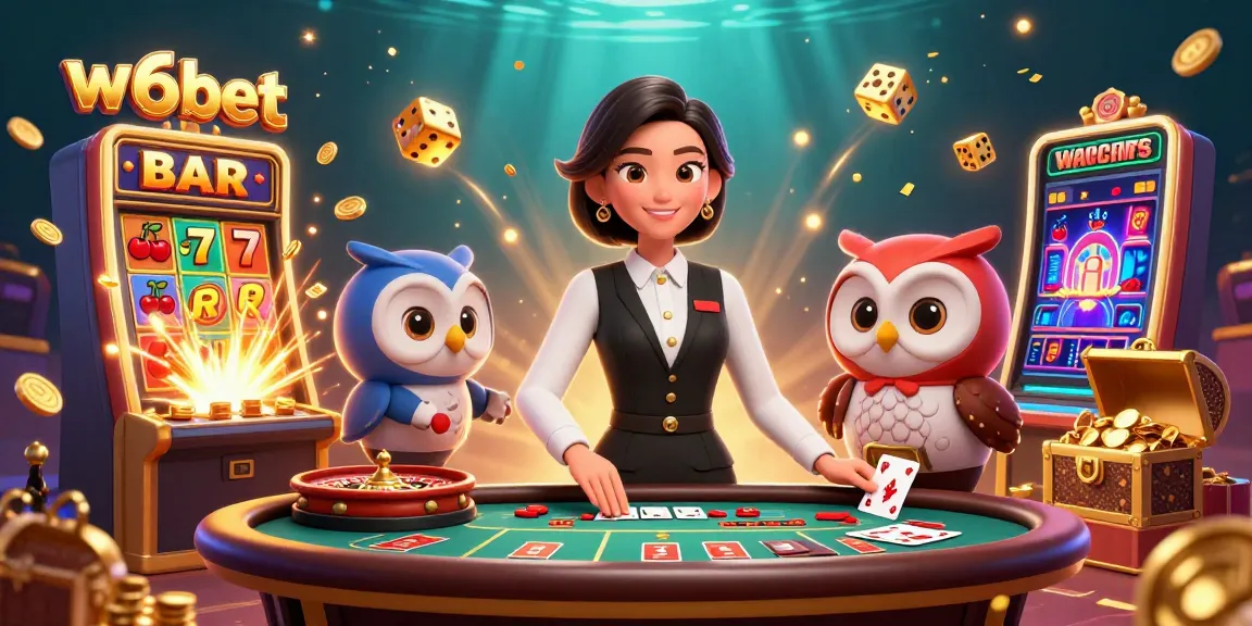 Interaja com a empolgante experiência do cassino W6BET, apresentando elementos de jogo dinâmicos e dealers exclusivos.