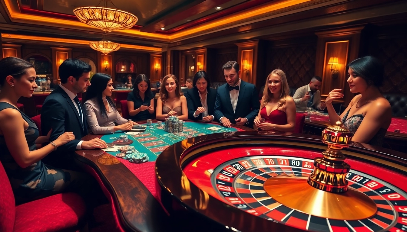 Exciting roulette action at 78win casino with vibrant chips and eager players.