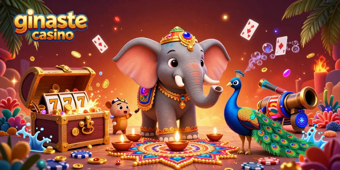 Experience thrilling gameplay at ginaste casino with dynamic elements and a magical casino atmosphere.