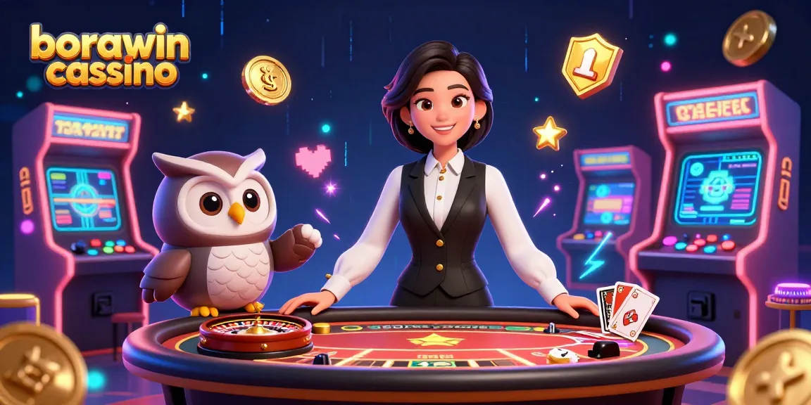 Experimente a emoção do cassino borawin com um dealer profissional e jogos coloridos.