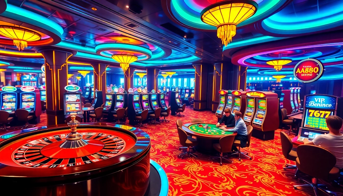 Viva luxo e emoção no cassino da AA888, com opções de jogo vibrantes e recompensas empolgantes.