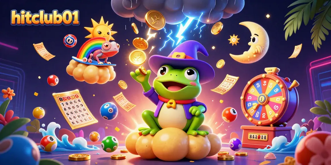 Engage in thrilling wins with hitclub01, where colorful lottery elements create vibrant action.