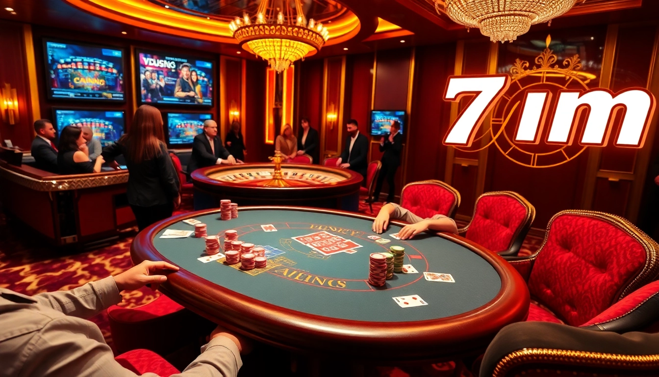 Experience the thrill of a 7m casino with poker and roulette games in an elegant setting.